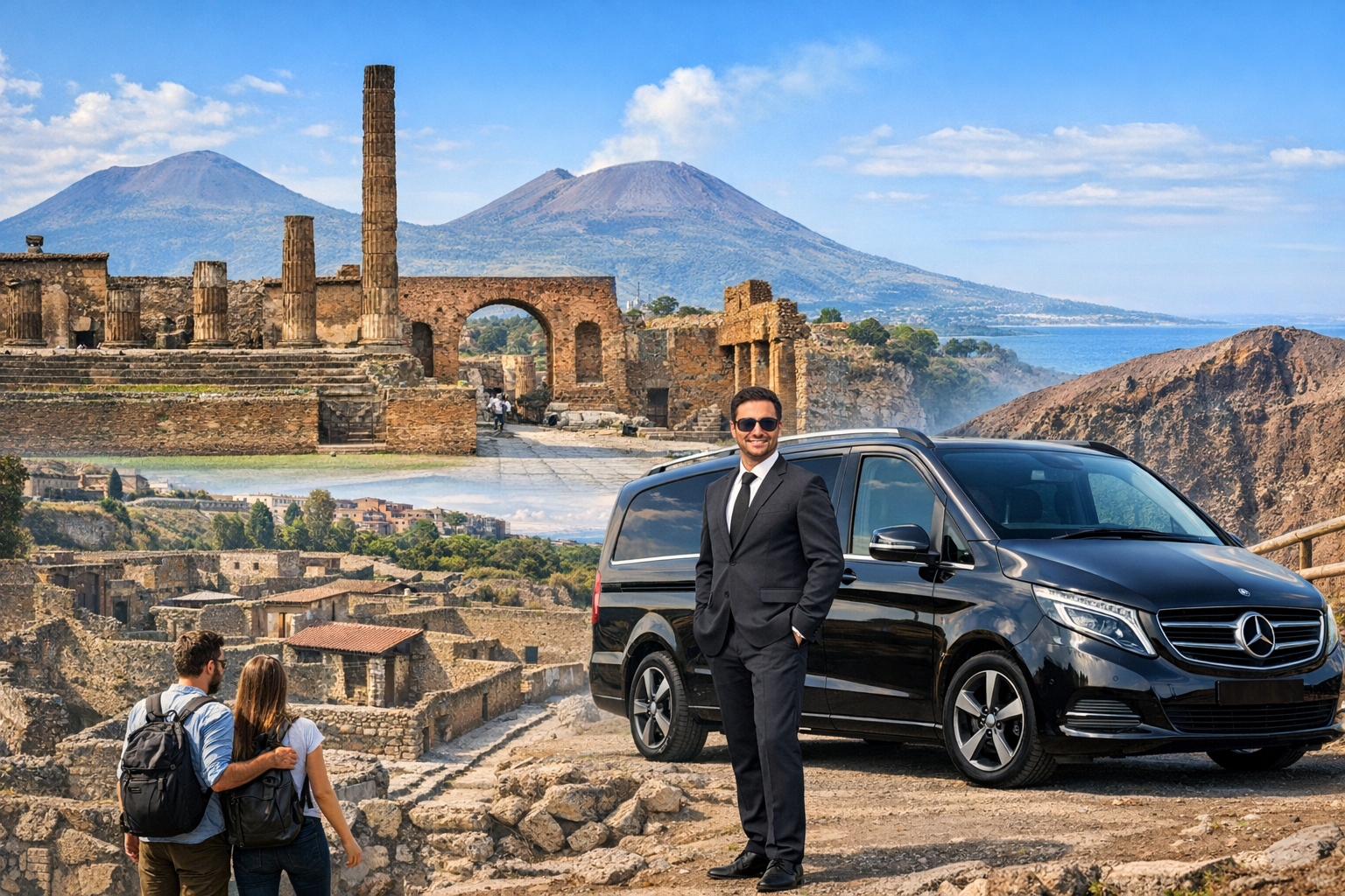Tour Pompei, Ercolano e Vesuvio: perché scegliere un servizio di noleggio con conducente ed affidandosi ad oltre 30 anni di esperienza di Cometa Group